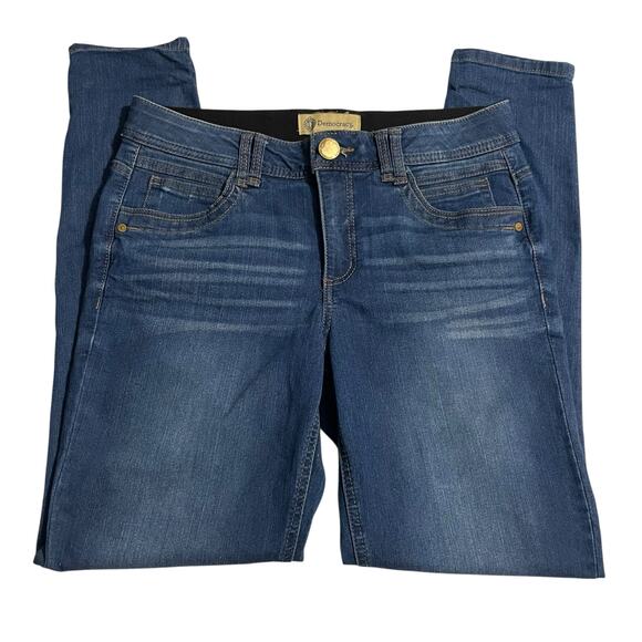 Democracy Womens Jeans Size 8 "Ab" Technology Skinny Ankle Mid Rise Stretch - Picture 4 of 11